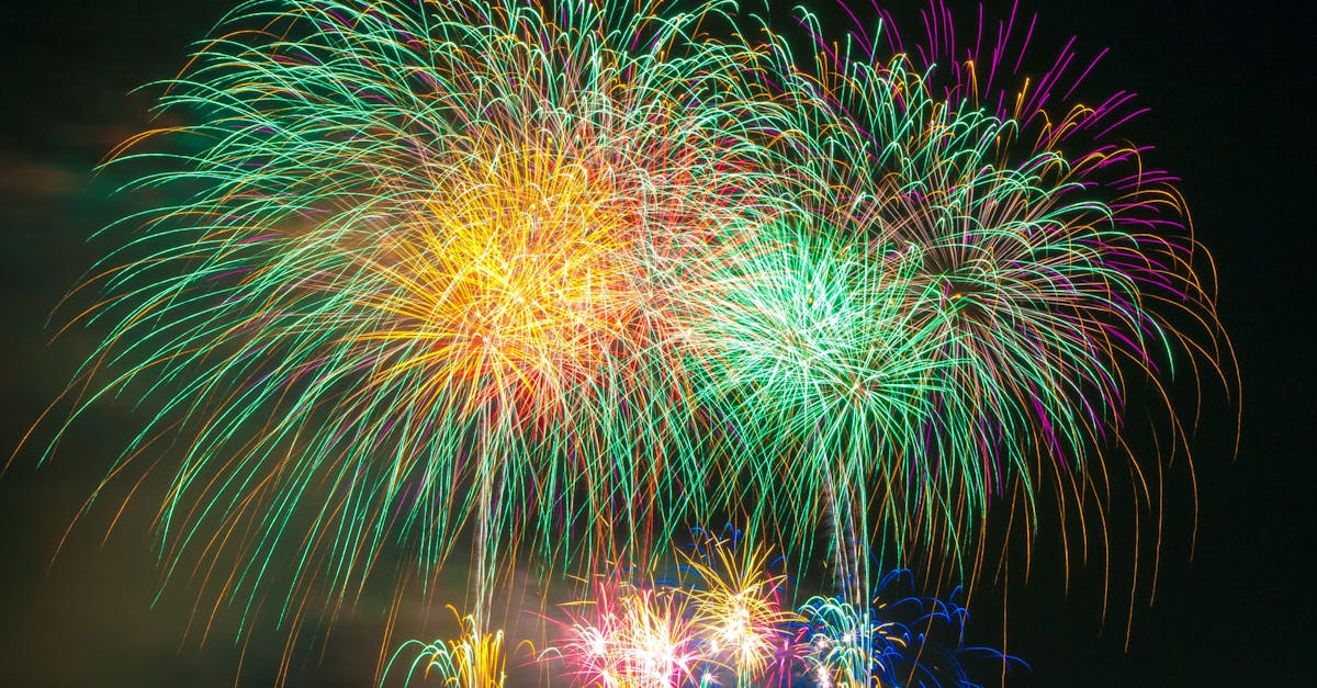 découvrez la magie des feux d'artifice avec nos spectacles éblouissants ! plongez dans un monde de couleurs et d'effets pyrotechniques pour célébrer vos occasions spéciales et illuminer vos nuits. profitez d'une expérience inoubliable au cœur de chaque explosion.